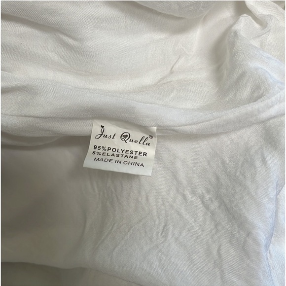 Like New | Smock Dress White Size Small - Picture 4 of 6